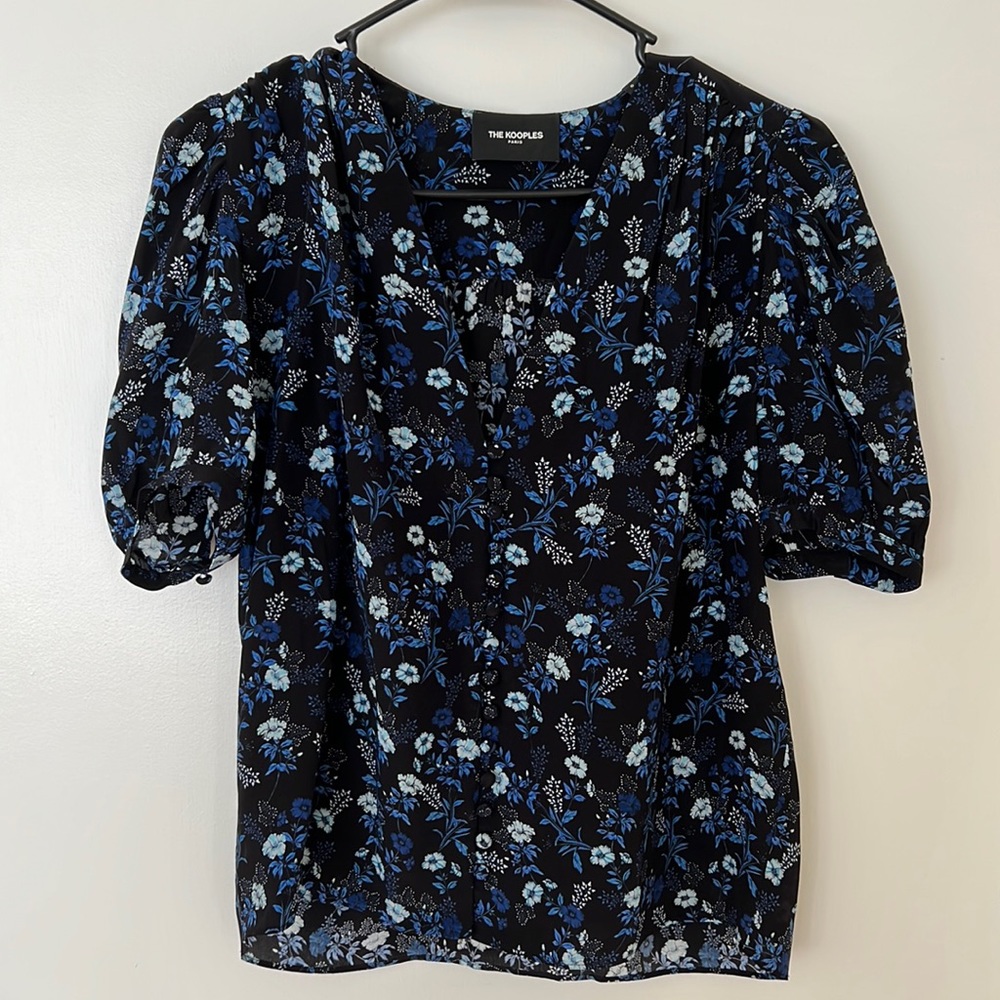 The Kooples — flower blouse
